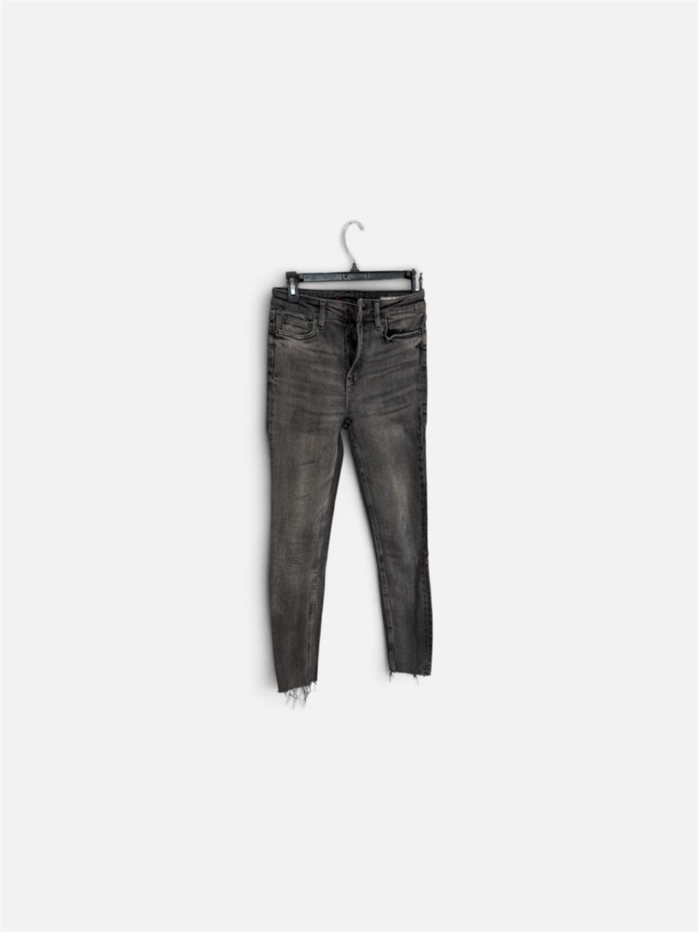 Zara Grey Black Washed Skinny Jeans